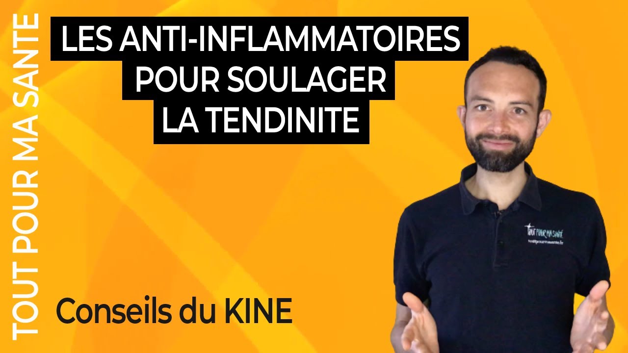 Anti-inflammatoires pour la tendinite : que faut-il prendre ?